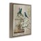Stupell Industries Neutral Birdcage Menagerie Floating Frame, design by Elaine Vollherbst